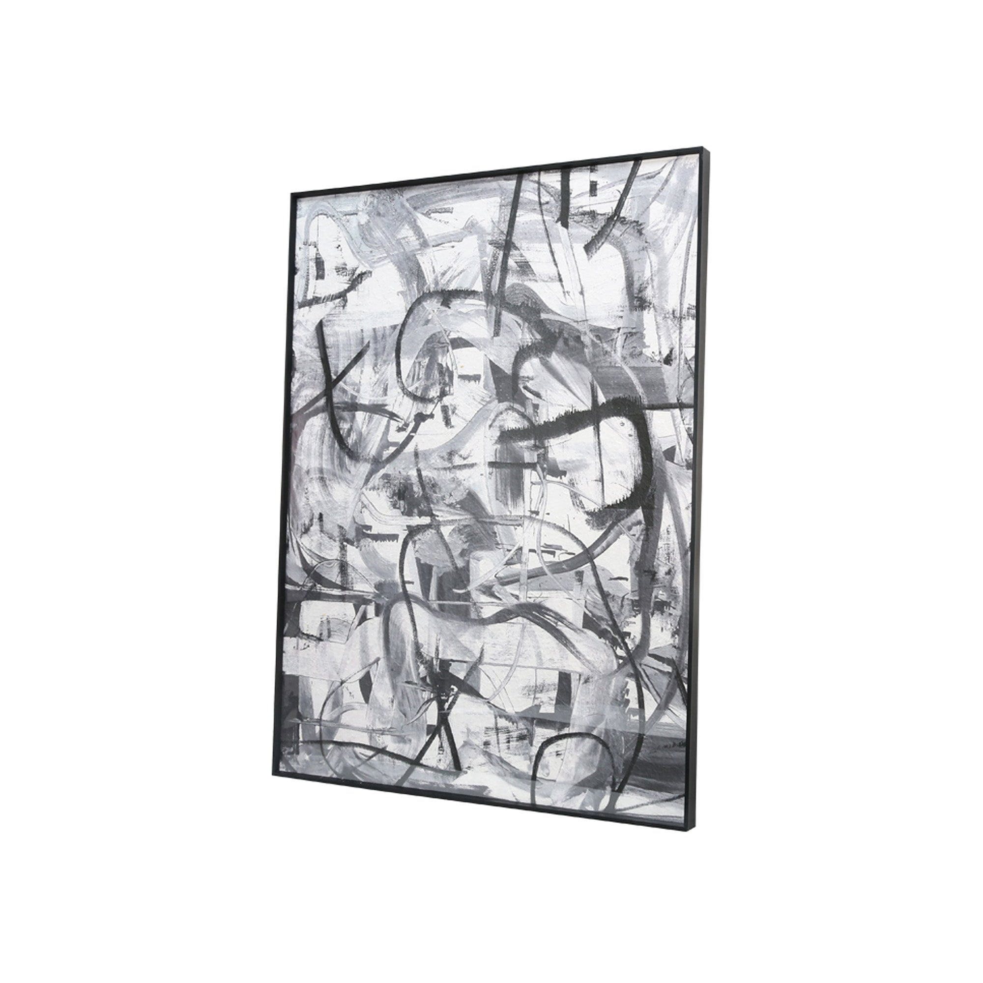 Graphite Black & Grey Print by Liang & Eimil