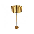 Hamilton Brushed Brass & Matt Black Floor Lamp by Liang & Eimil