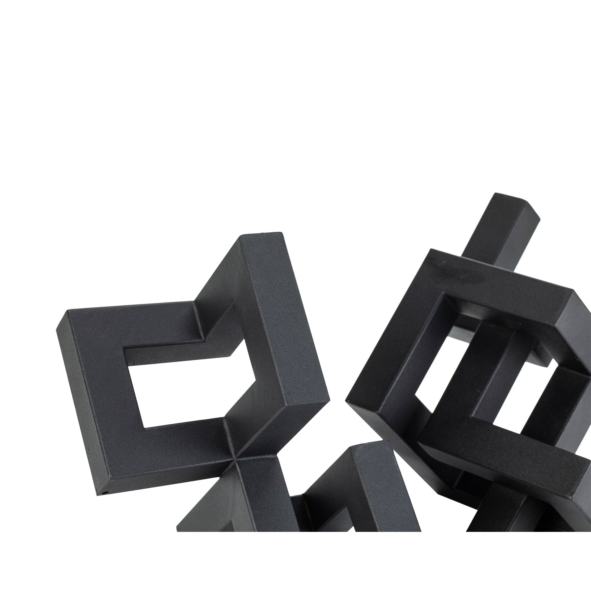 Helston II Blackened Steel Table Decoration by Liang & Eimil