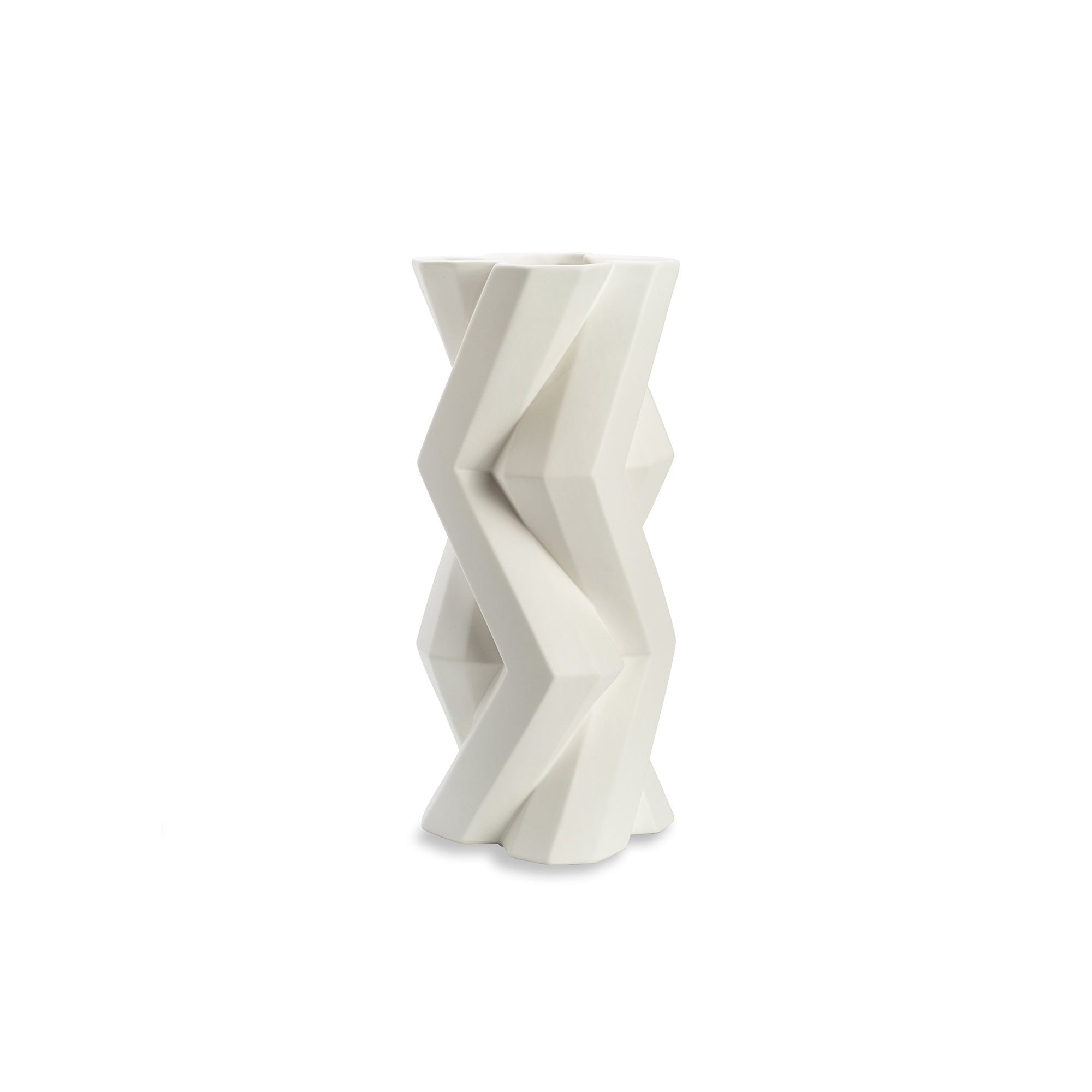 Boccio White Vase by Liang & Eimil