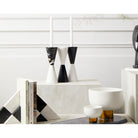 Bond Black & White Candle Holder by Liang & Eimil