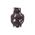 Bruno Earth Brown & White Ceramic Vase by Liang & Eimil