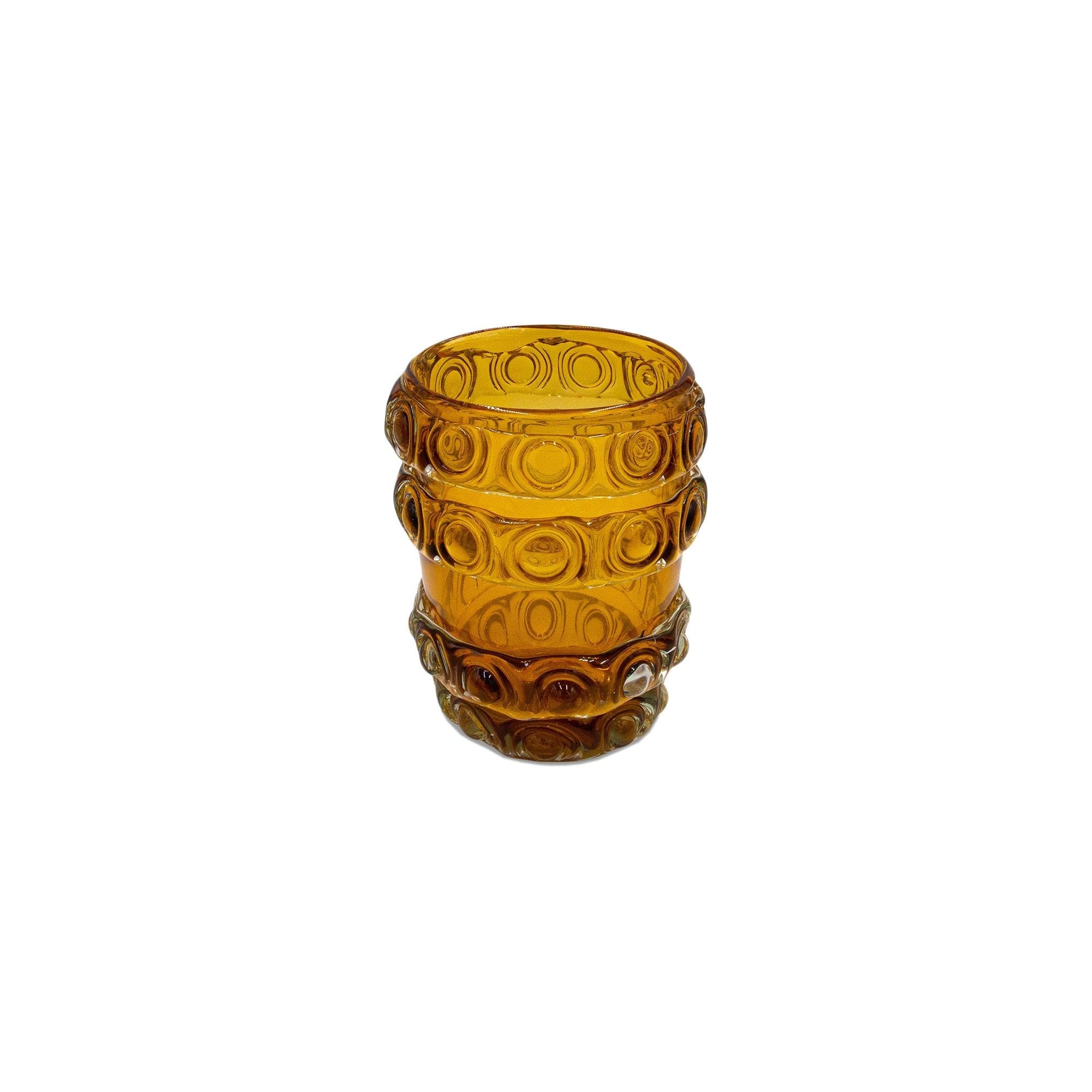 Bumble Glass Vase Amber by Liang & Eimil
