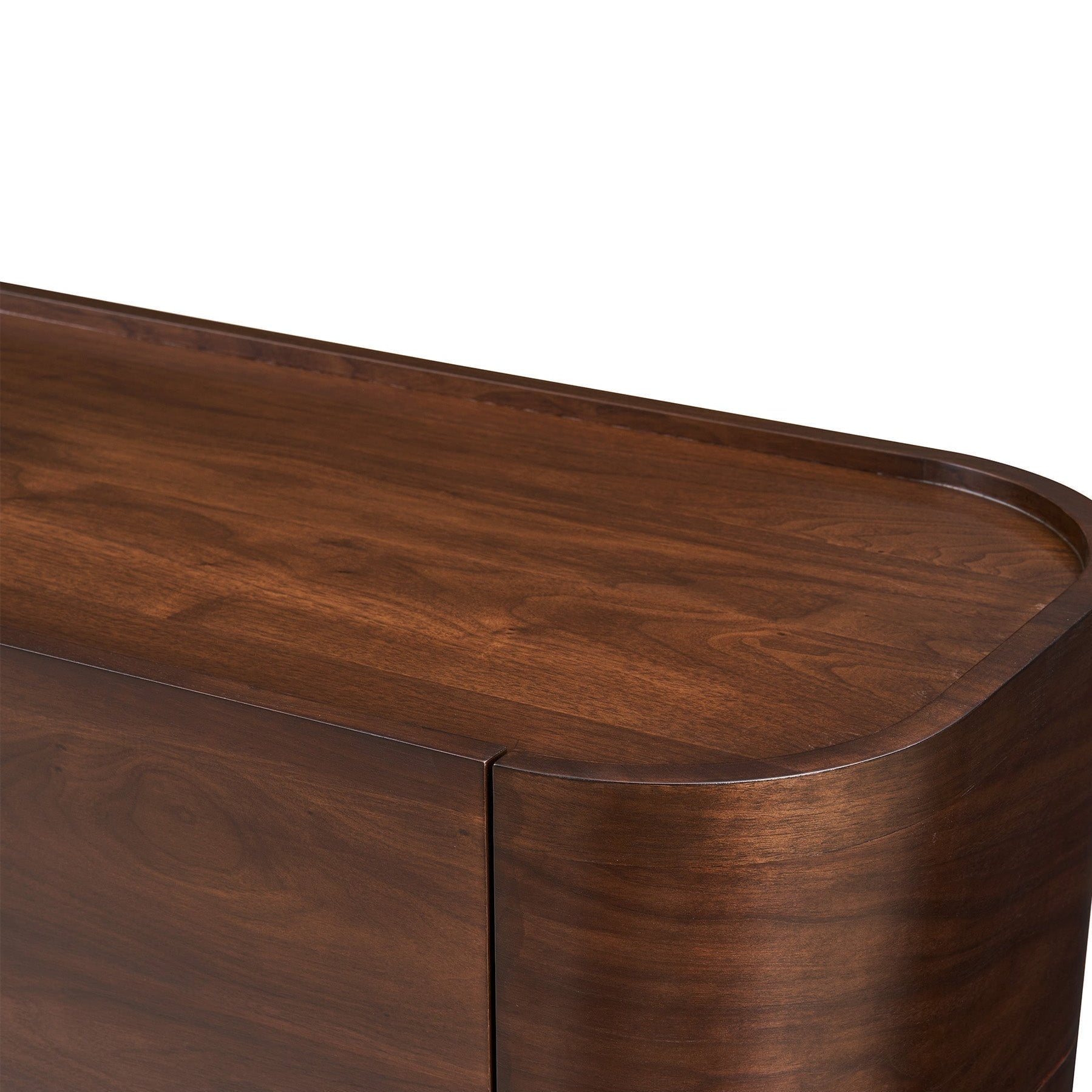 Butka Brown Walnut Sideboard Media Unit by Liang & Eimil