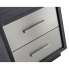 Camden I Ebony Cerused Ash Wood Bedside Table by Liang & Eimil
