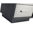 Camden I Ebony Cerused Ash Wood Bedside Table by Liang & Eimil