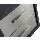 Camden I Ebony Cerused Ash Wood Bedside Table by Liang & Eimil