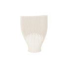 Carreto White Ceramic Vase by Liang & Eimil
