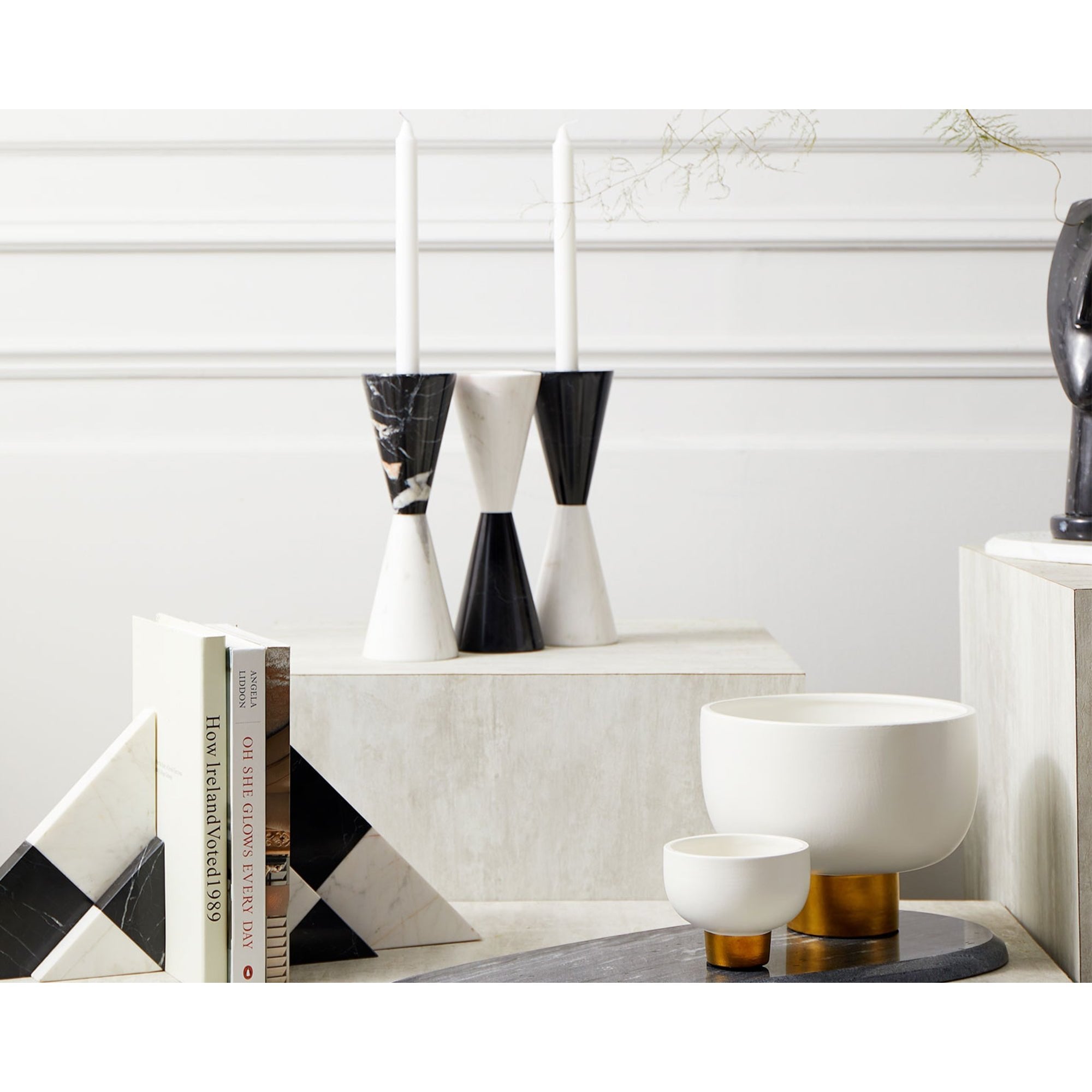 Checkers Checkers Bookend by Liang & Eimil
