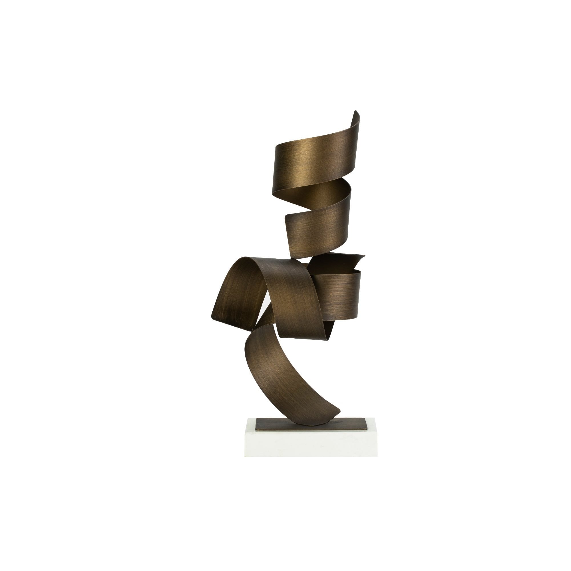 Clavo Table Decoration Bronze Steel and White by Liang & Eimil