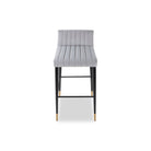 Coltrane Toscana Misty Velvet Bar Stool by Liang & Eimil