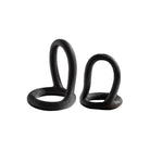Como Black Resin Bookends by Liang & Eimil
