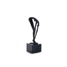 Mauro Black Alloy & Marble Sculpture by Liang & Eimil