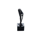 Mauro Black Alloy & Marble Sculpture by Liang & Eimil