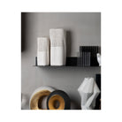 Mell White Ceramic Vase by Liang & Eimil