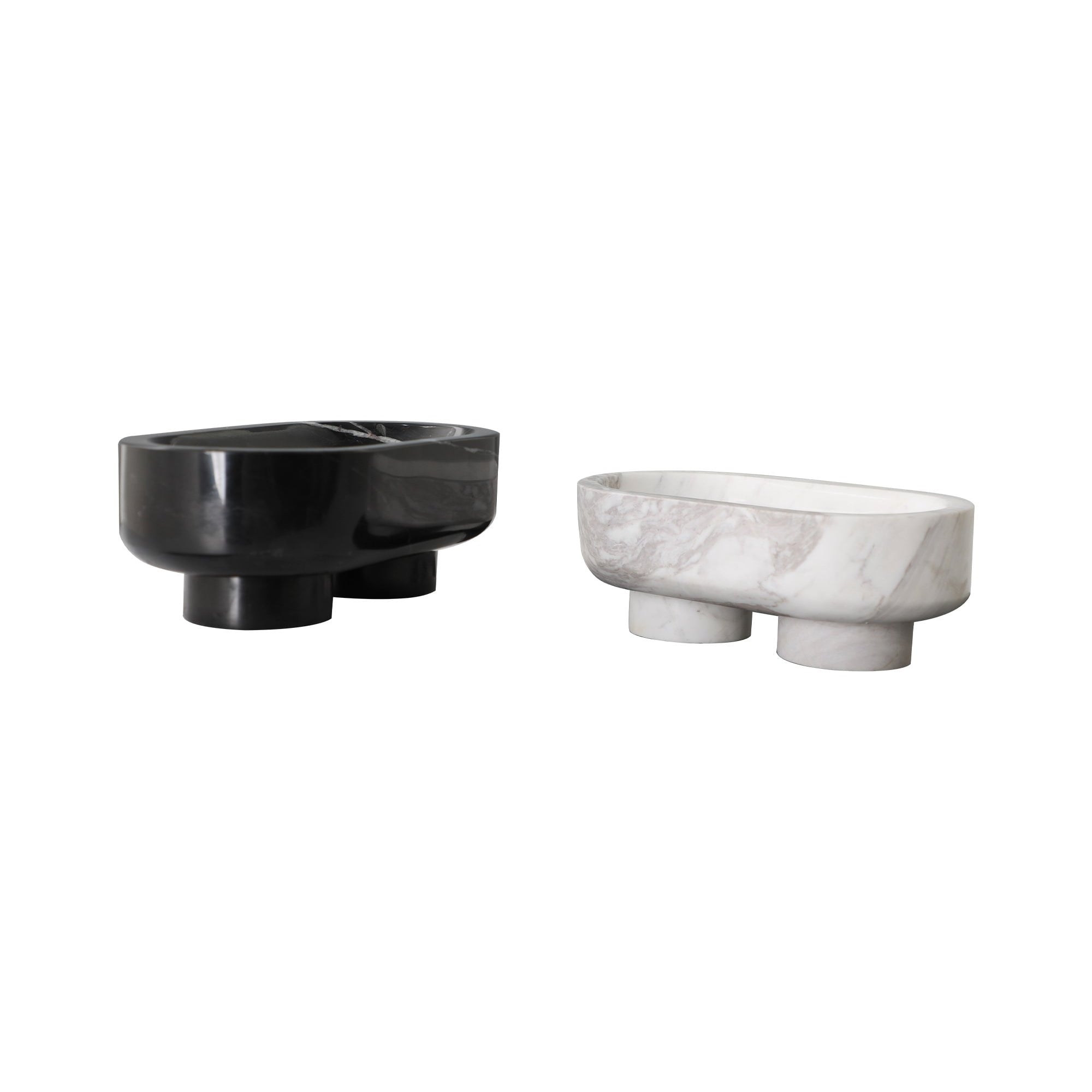 Mercy Black Marble Tray by Liang & Eimil