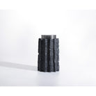 Meteorite Large Jar Black Resin and Stainless Steel by Liang & Eimil