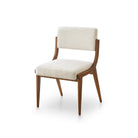 Miami Solid Wood & Lander Shade Fabric Dining Chair by Liang & Eimil