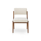 Miami Solid Wood & Lander Shade Fabric Dining Chair by Liang & Eimil