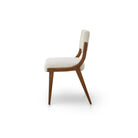 Miami Solid Wood & Lander Shade Fabric Dining Chair by Liang & Eimil