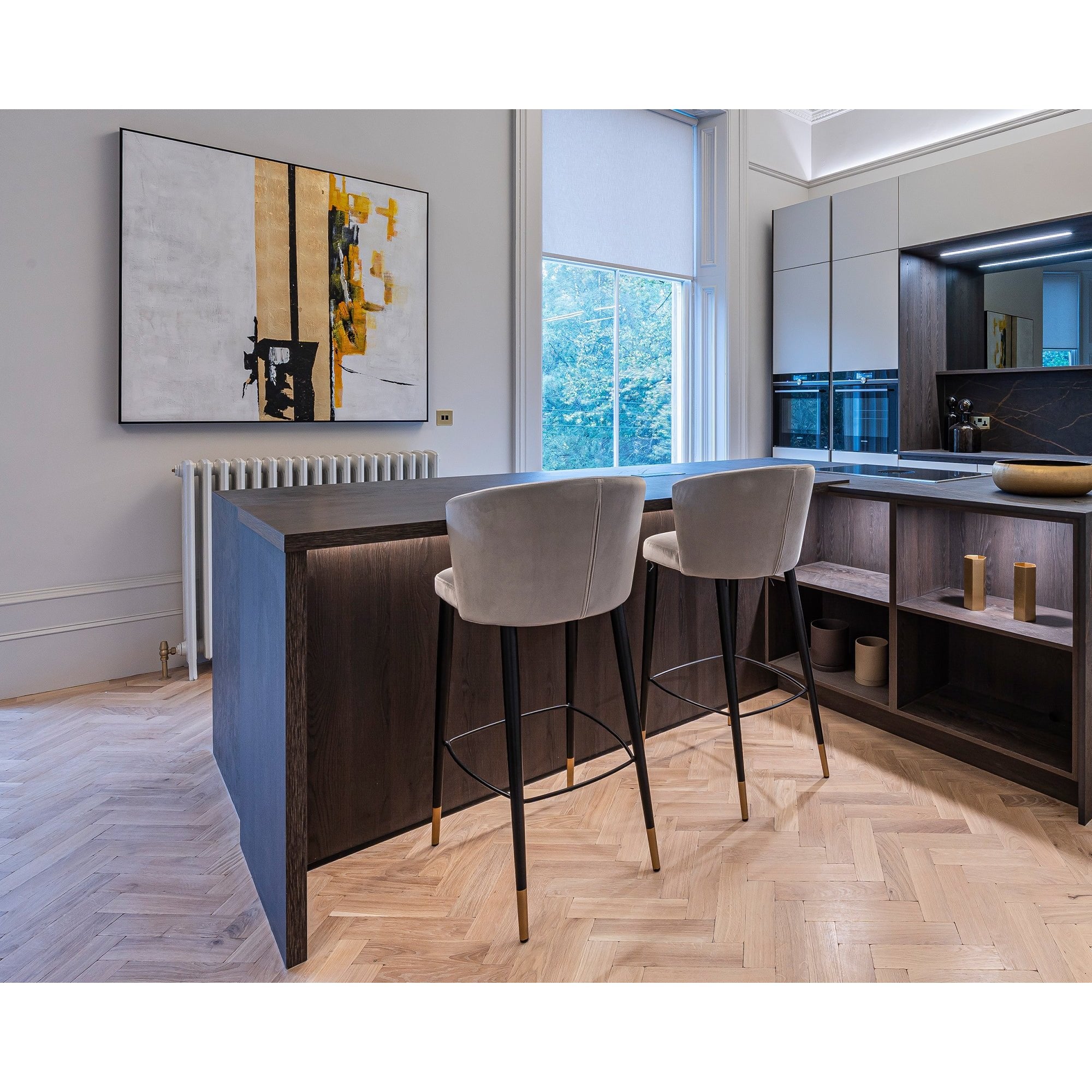 Mintura Gold & Black Wall Art by Liang & Eimil