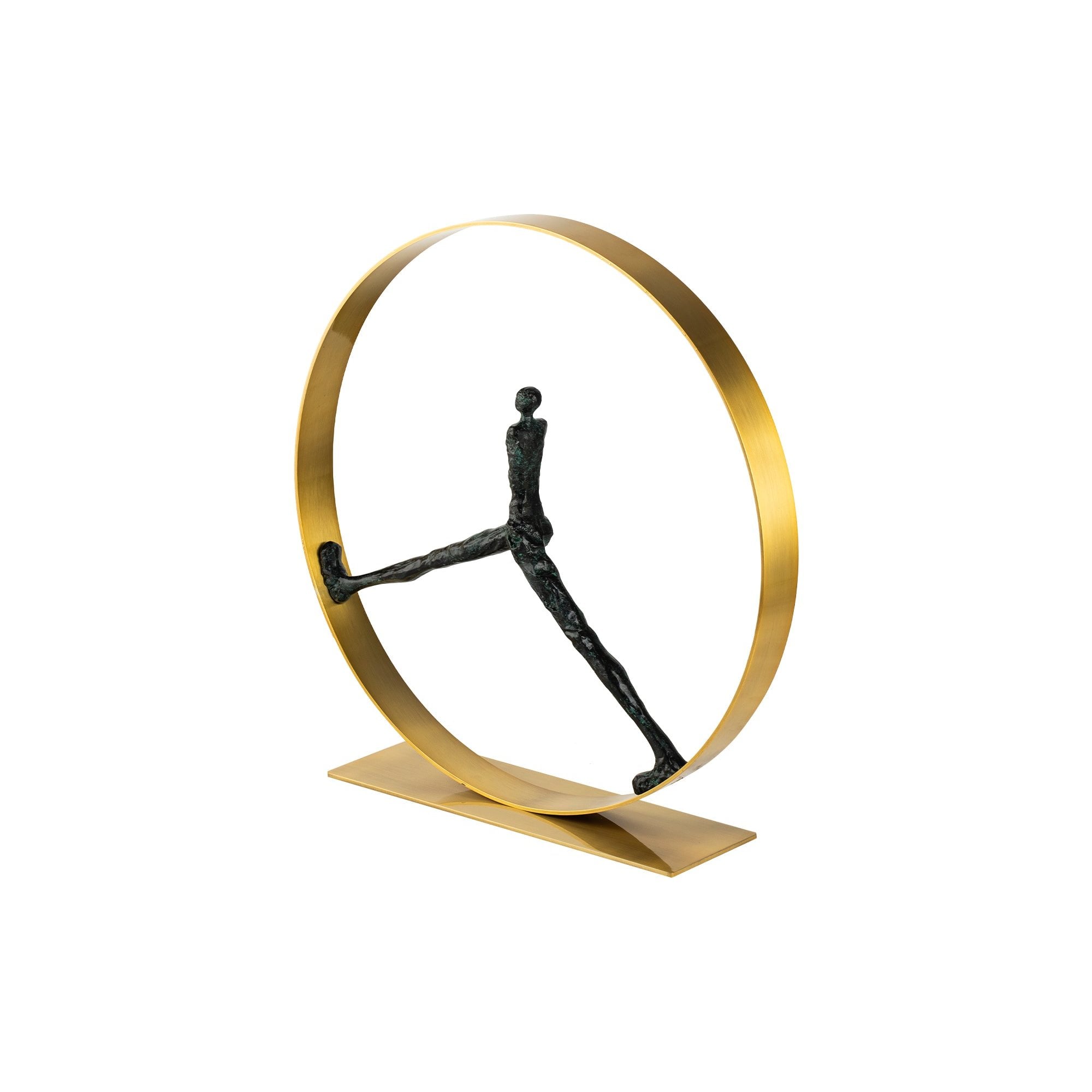 Miton Antique Brass Sculptures by Liang & Eimil