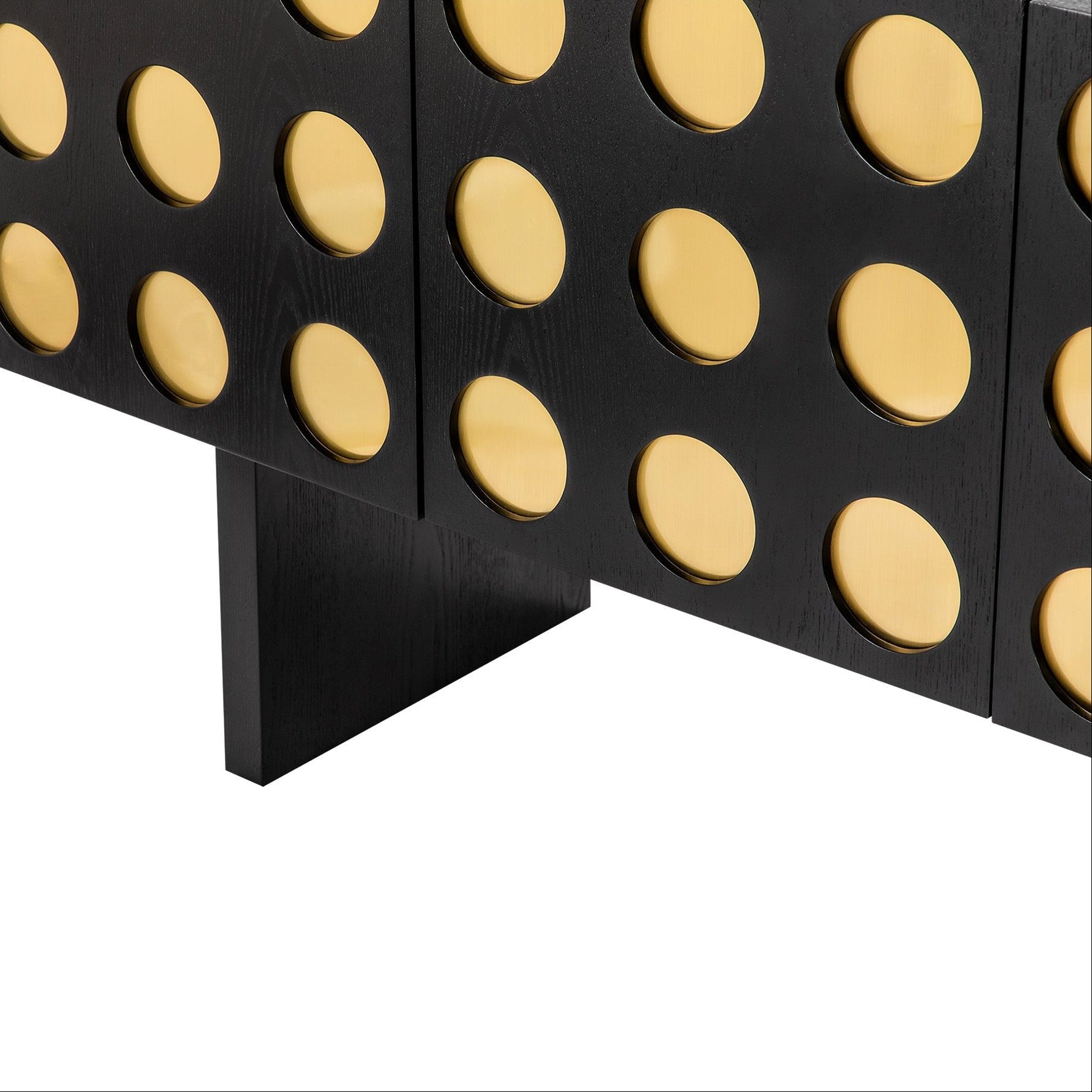Montana Sideboard Black Ash Wood & Brushed Brass by Liang & Eimil
