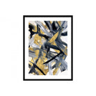 Nayman II Gold & Grey Print by Liang & Eimil