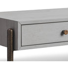 Nella London Fog & Hammered Dark Bronze Console Table by Liang & Eimil