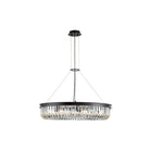 Nimbus Pendant Ceiling Light Matt Black & Clear Glass by Liang & Eimil