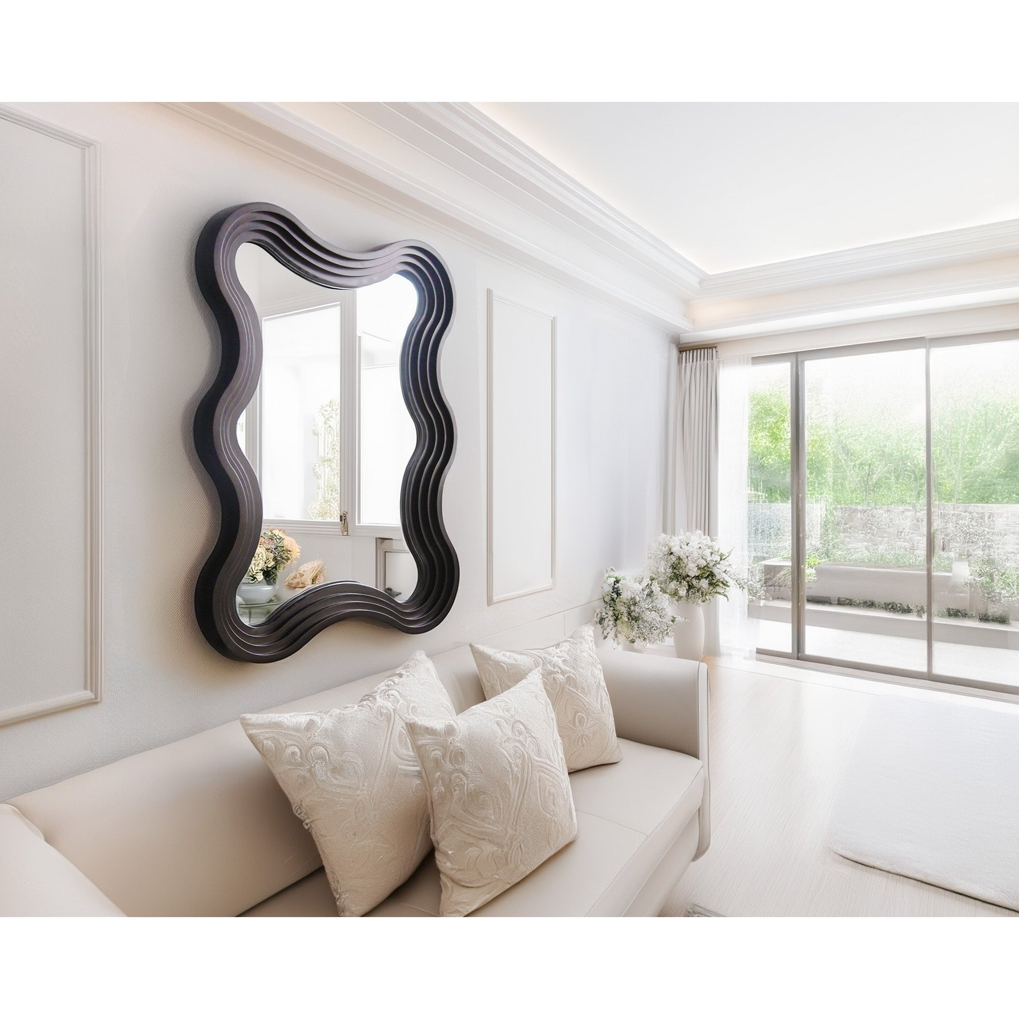 Ninfa Antique Bronze Mirror by Liang & Eimil