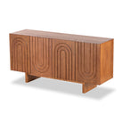 Origin Sideboard Classic Timber Brown Wood Four Doors by Liang & Eimil