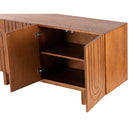 Origin Sideboard Classic Timber Brown Wood Four Doors by Liang & Eimil