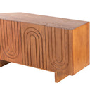 Origin Sideboard Classic Timber Brown Wood Four Doors by Liang & Eimil