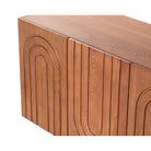 Origin Sideboard Classic Timber Brown Wood Four Doors by Liang & Eimil