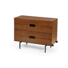 Palau Chest of Drawers Classic Brown Ash Wood 4 Drawer by Liang & Eimil