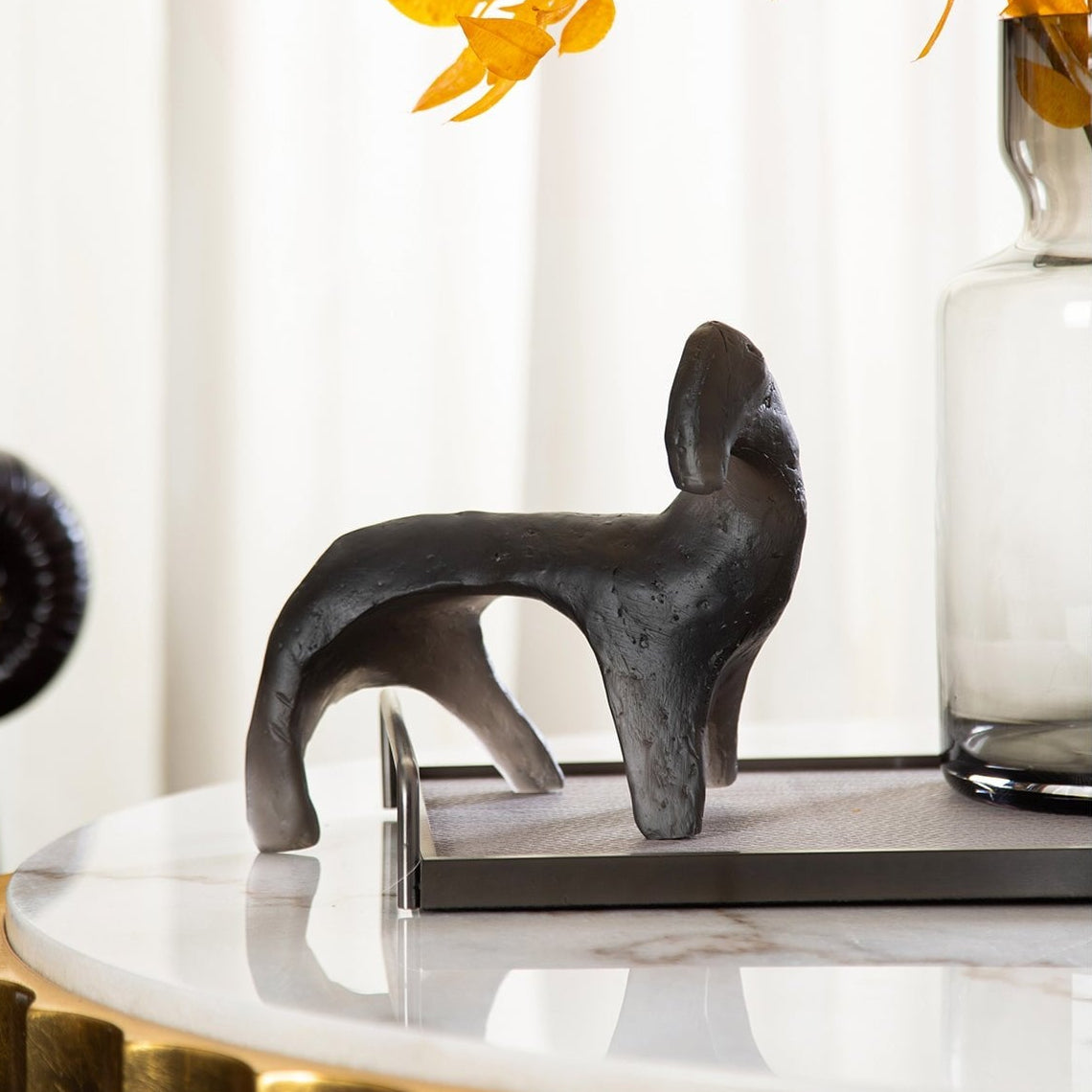 Paleo White & Black Sculpture by Liang & Eimil