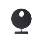 Panton Black Metal Sculpture by Liang & Eimil