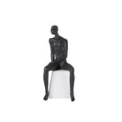 Penseur I Dark Bronze Iron Figure by Liang & Eimil