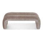 Piper Sysley Earth Fabric Bench by Liang & Eimil