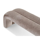 Piper Sysley Earth Fabric Bench by Liang & Eimil