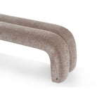 Piper Sysley Earth Fabric Bench by Liang & Eimil