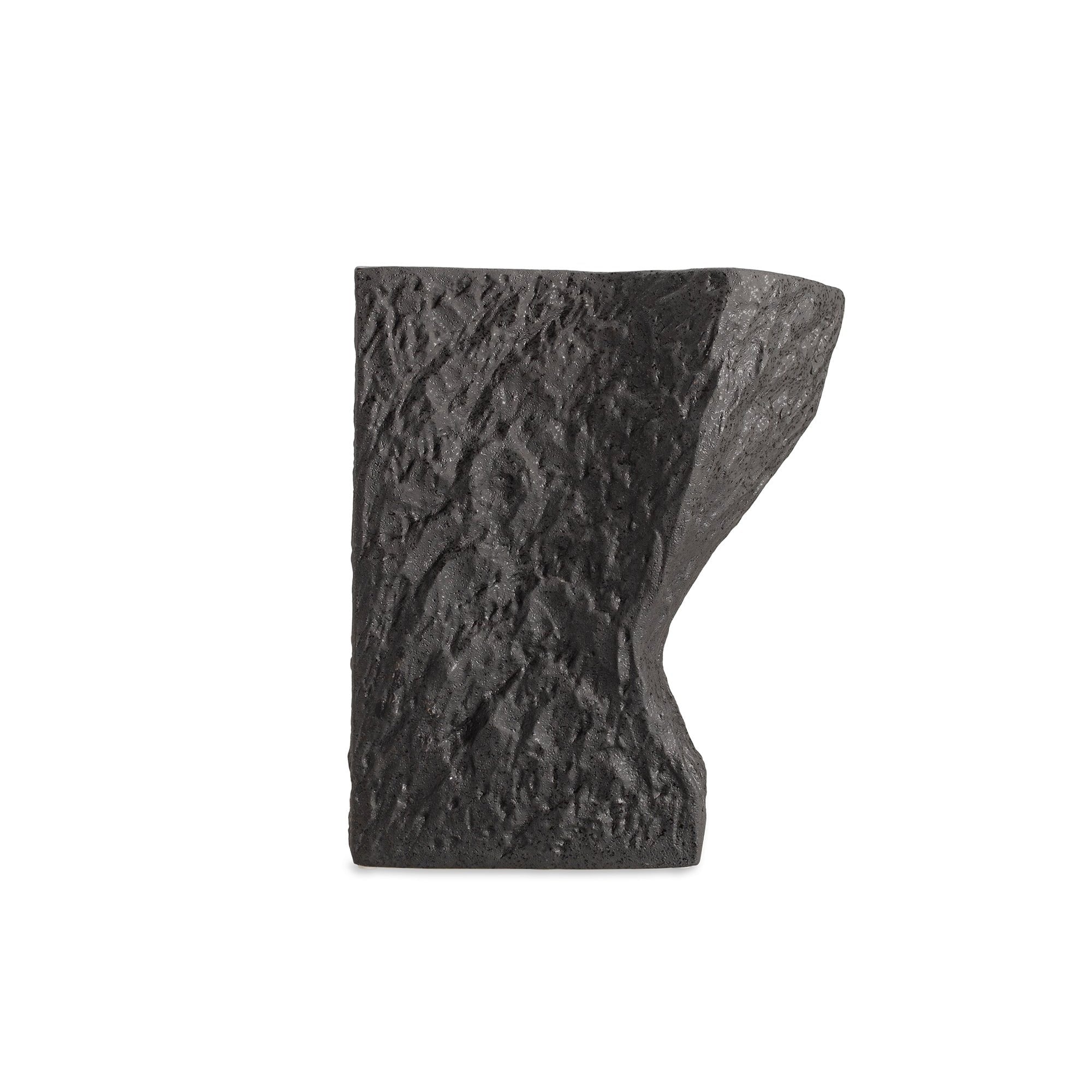 Quarry Vase I - Black Ceramic by Liang & Eimil
