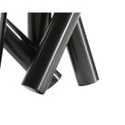 Rex Vase Small Black Stainless Steel by Liang & Eimil