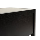 Roux Bedside Table Taupe Faux Leather & Ash Wood One Drawer by Liang & Eimil