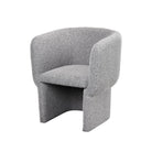 Tempus Kalpan Grey Fabric Dining Chair by Liang & Eimil