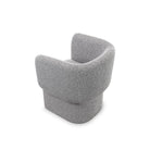 Tempus Kalpan Grey Fabric Dining Chair by Liang & Eimil