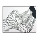 The Figure Black & White Painting by Liang & Eimil