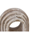 Toccino Large Beige Travertine Sculpture by Liang & Eimil