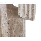 Toccino Large Beige Travertine Sculpture by Liang & Eimil